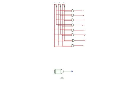 CircuitVerse Decoder Mutiplexer