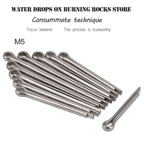 M5 Split Pins Cotter Pins 304 Stainless Steel Watch For Band Link