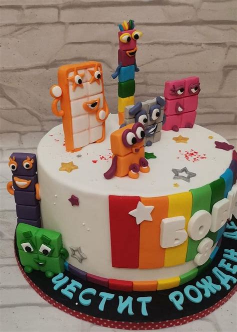 Numberblocks Cake Cake By Rositsa Lipovanska Cakesdecor