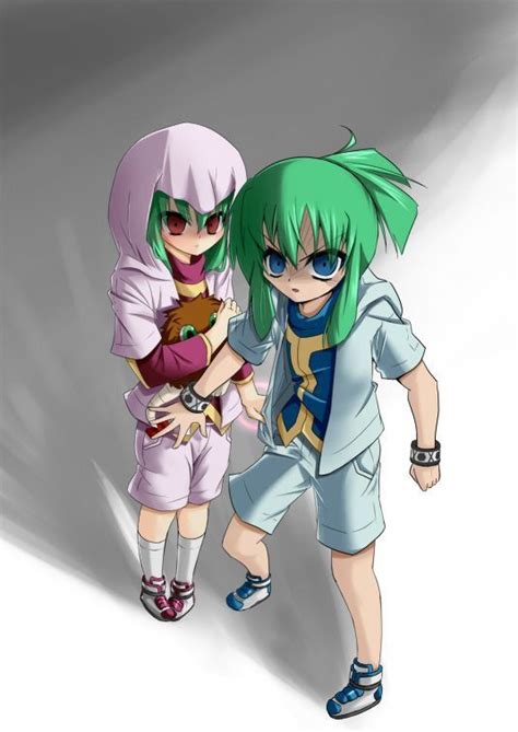 Luna And Leo ️ Yugioh 5ds Yugioh Collection Yu Gi Oh 5ds White Dragon Twin Sisters Cute Art