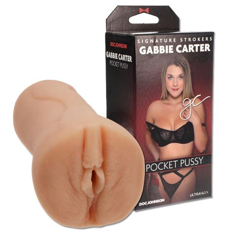 Gabbie Carter Ultraskyn Pocket Pussy Sex Toy Hotmovies
