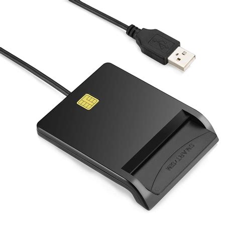 Smart Card Reader Usb Common Access Card Reader Compatible With Windows