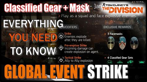 The Division Global Event Strike Everything You Need To Know Youtube