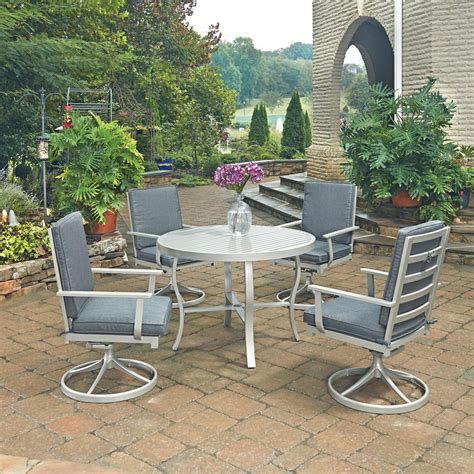 In fact, you won't be given a bowl of white rice unless you specifically ask for it. Home Styles South Beach Grey 5-Piece Round Extruded ...