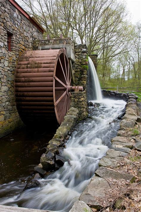 Grist Mill Wheel Windmill Water Water Wheel Grist Mill