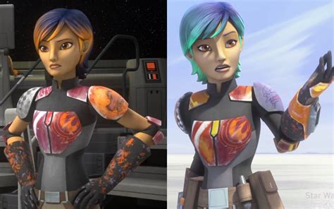 The Star Wars Underworld Dave Filoni Discusses Sabines New Look In Star Wars Rebels Season Two