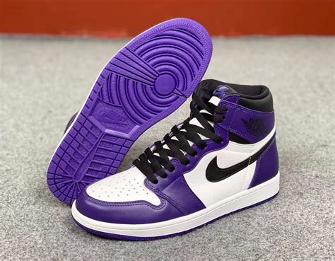 Air Jordan 1 Court Purple 555088 500 Release Date Sneaker Bar Detroit