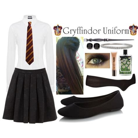 Gryffindor Uniform Hogwarts Uniform Fashion Outfits