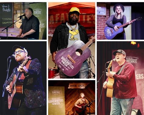 Six Songwriters Selected to Perform at Tennessee Songwriters Week Finale at The Bluebird Cafe 