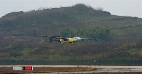 China Maiden Flight Of The First Large Three Engine Drone In The