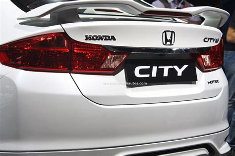 Honda City Kitted Up Model With Black Interior At 2016