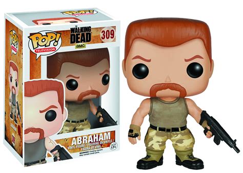 Aug158852 Pop Walking Dead Abraham Vinyl Fig Previews World