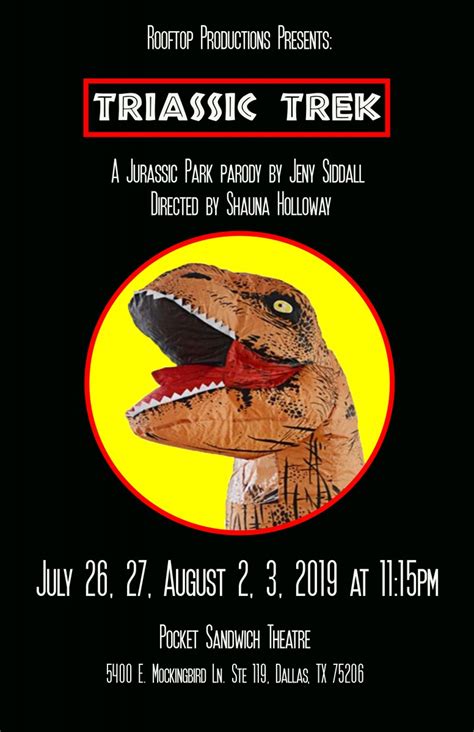 Triassic Trek A Jurassic Park Parody Artandseek Arts