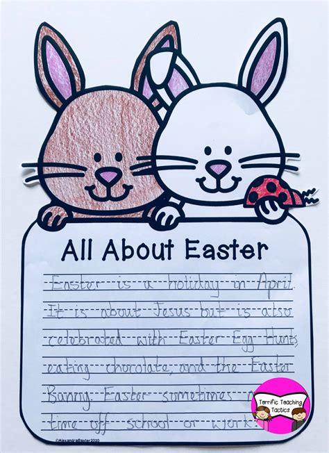 Easter can be a fun and meaningful occasion and writing personalized messages to friends and loved ones is a great way to celebrate the following are examples of wishes to write in easter cards. Easter Craftivity (3 No Prep Writing Prompts & Crafts) | Writing prompts, Writing art, Holiday ...