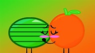 Orange X Watermelon (Object Illusion) by FlashlightPPT2onDA on DeviantArt