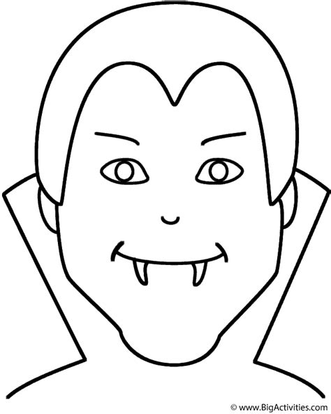 Coloring Pages Of Vampires To Print Coloringpages2019