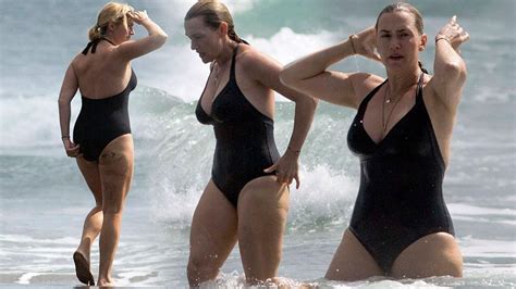 Kate Winslet Bares Curvy Beach Body During Getaway To New Zealand