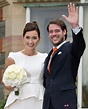 Félix de Luxemburgo y Claire Lademacher saludando en su boda civil - La ...