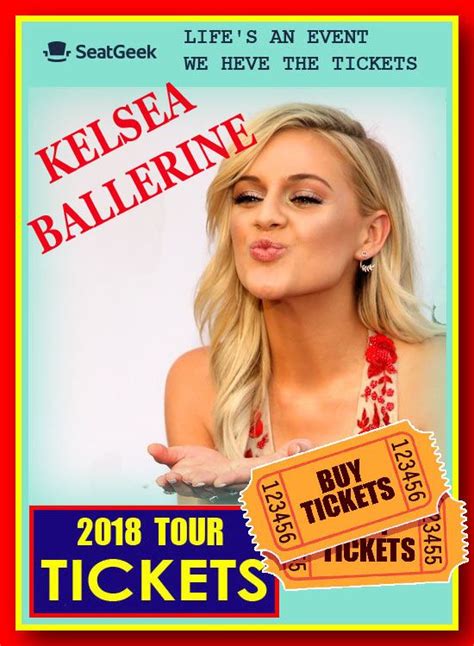 Kelsea Ballerine The Easiest Way To Buy Concert Tickets Seller