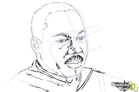 How To Draw Martin Luther King Jr Drawingnow