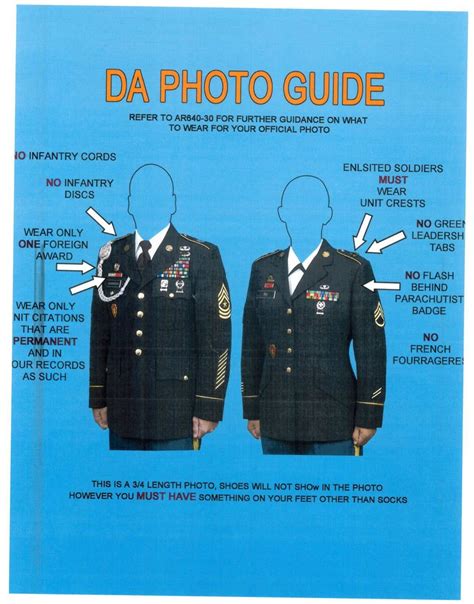 The modern award will deal with: Items to be worn/not worn on ASU for DA Photo? | RallyPoint
