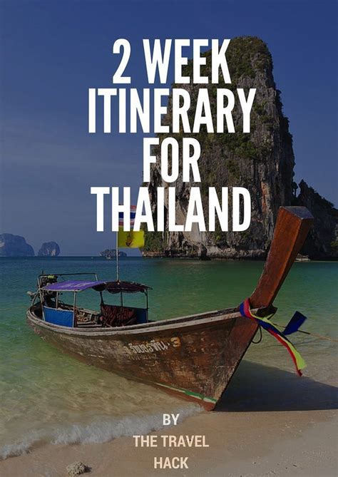 A 2 Week Itinerary For Thailand Thailand Travel Thailand Adventure