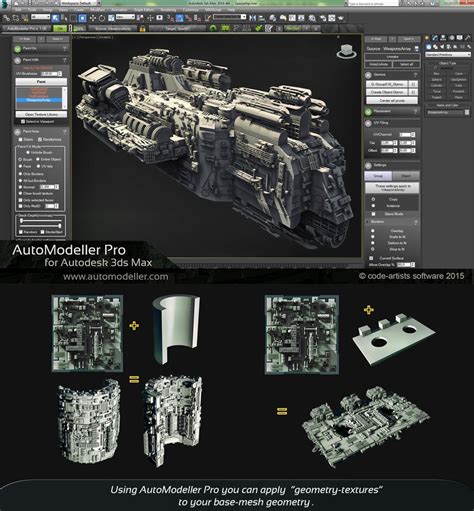 Creating Detailed 3d Models With Code Artists Automodeller Pro For 3ds
