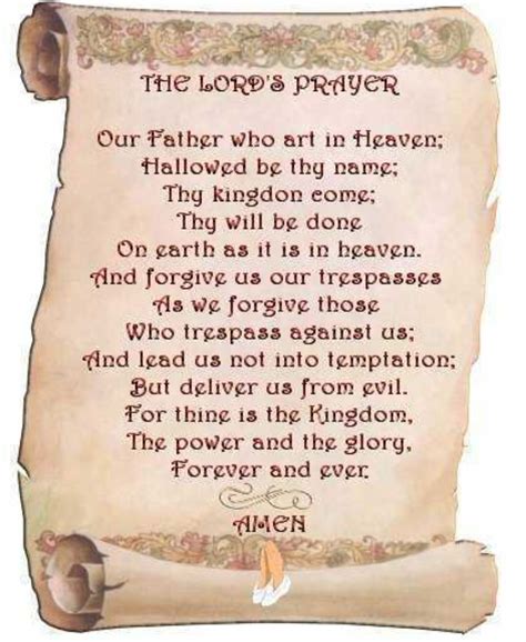 How Can I Say The Lords Prayer