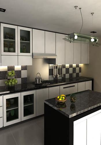 desain dapur bersih  bisa  contoh desain rumah minimalis