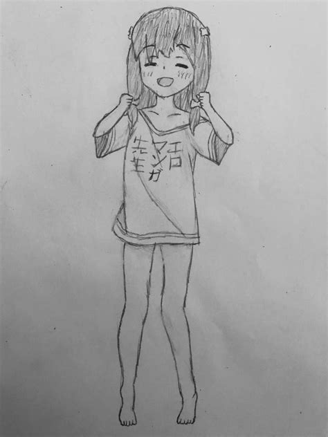 Anime Girl Poses Drawing