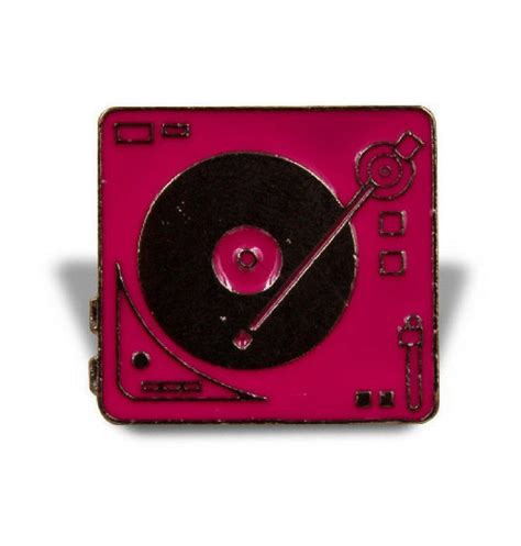 Turntable Pins Pins For Jackets Vinyl Records Enamel Pin Turntable