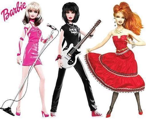 Barbie Ladies Of The 80s Debbie Harry Joan Jett E Cyndi Lauper