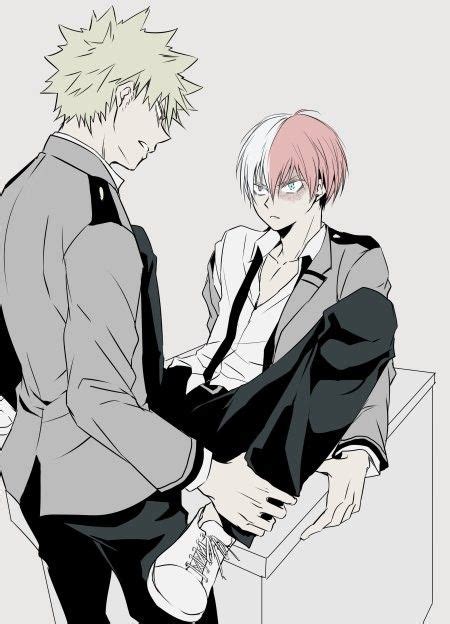 Bakugou Katsuki × Todoroki Shouto My Hero Academia Manga Hero