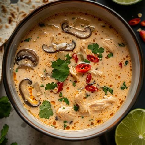 Easy Slow Cooker Tom Kha Soup Recipe Recipe In Slow Cooker Tom