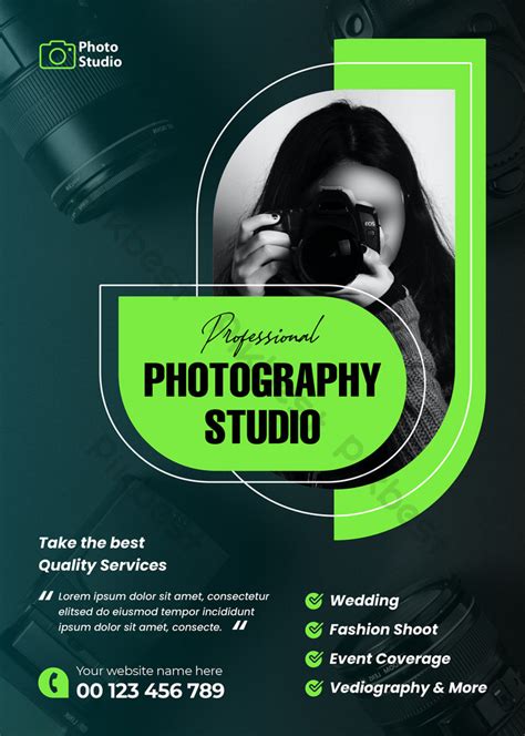 Photography Flyer Template Design Ai Free Download Pikbest