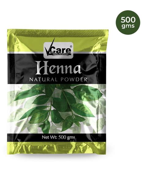 Vcare Henna Natural Powder For Hair Henna 500 G Buy Vcare Henna