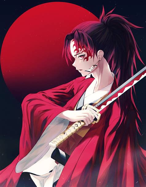 Tsugikuni Yoriichi 🌙 Anime Demon Slayer Anime Anime