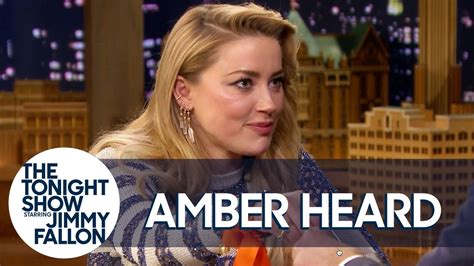 Amber Heard And Jimmy Take The Aquaman Spicy Bite Challenge Youtube