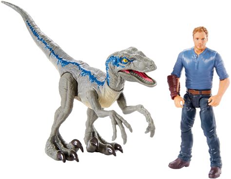 Buy Jurassic World Velociraptor Blue And Owen Figure Pack Online At Desertcartjapan