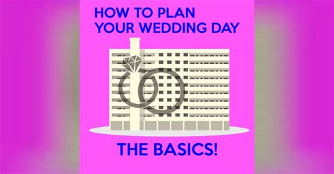 Ep 3 How To Plan Your Wedding Day The Basics The 2 Rings And 1 Bto Wedding Podcast
