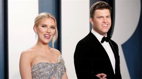 Colin jost and michael che discussed colin jost and scarlett johansson's relationship while on ellen. colin jost and scarlett johansson are married. Scarlett Johansson gets married to comedian Colin Jost ...