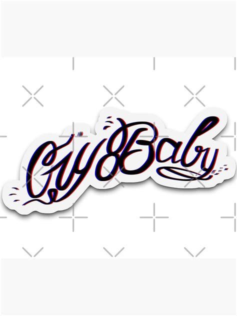 Lil Peep Crybaby 3d Sticker For Sale By Kawaiistickers0 Redbubble