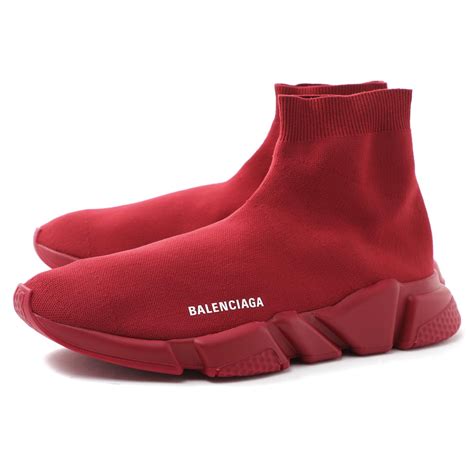 Giày Balenciaga Speed Trainer Red 2019 530353 W05g0 6016 Authentic