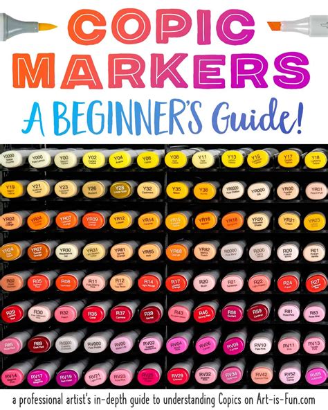 Intro To Copic Markers A Detailed Beginners Guide To Copics