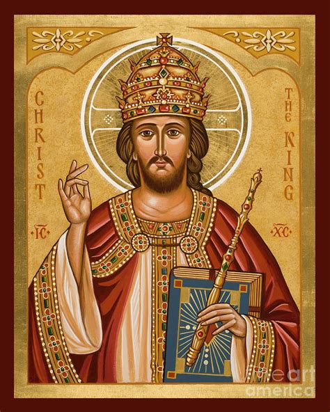 Christ The King Jcctk Painting By Joan Cole Pixels Merch