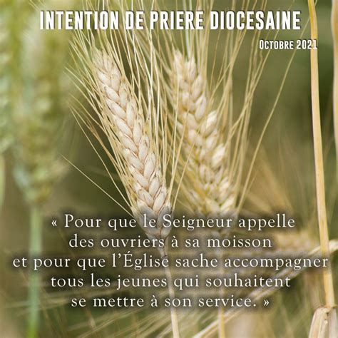 Intentions De Prière Du Mois D Octobre 2021 Diocèse De Dijon