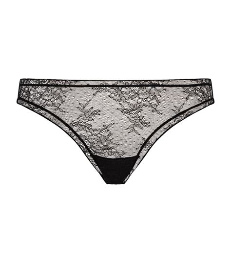 Womens Love Stories Black Lolita Lace Briefs Harrods Uk