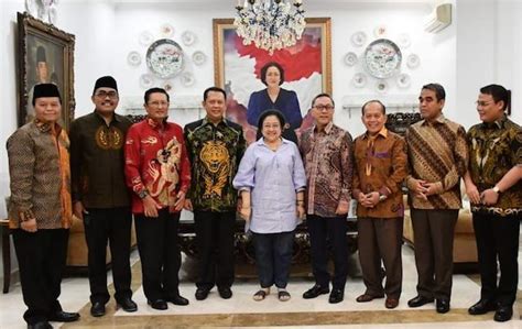 Pimpinan MPR Temui Presiden Ke 5 Indonesia Jabarekspres Com