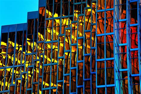 Wallpaper City Cityscape Architecture Abstract Wall Symmetry