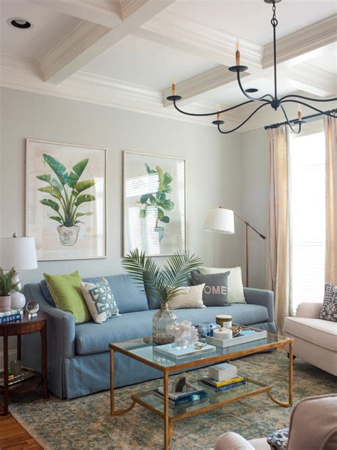 See more ideas about blue sofa, blue sofa inspiration, interior. Transitional Living Room With Blue Sofa | HGTV